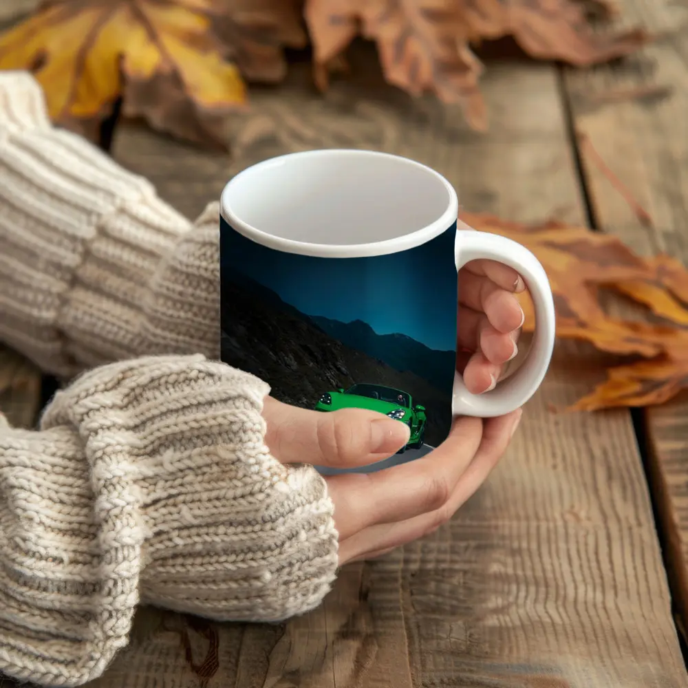 Porsche 718 Green Mountain Road Night Drive – Mugs