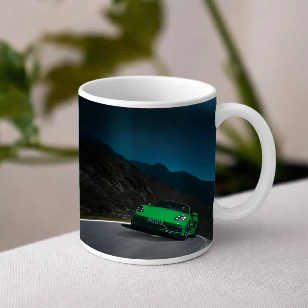 Porsche 718 Green Mountain Road Night Drive – Mugs