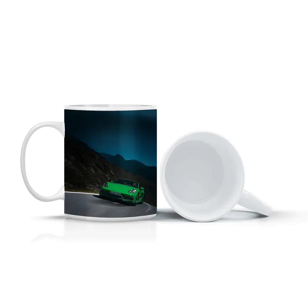 Porsche 718 Green Mountain Road Night Drive – Mugs