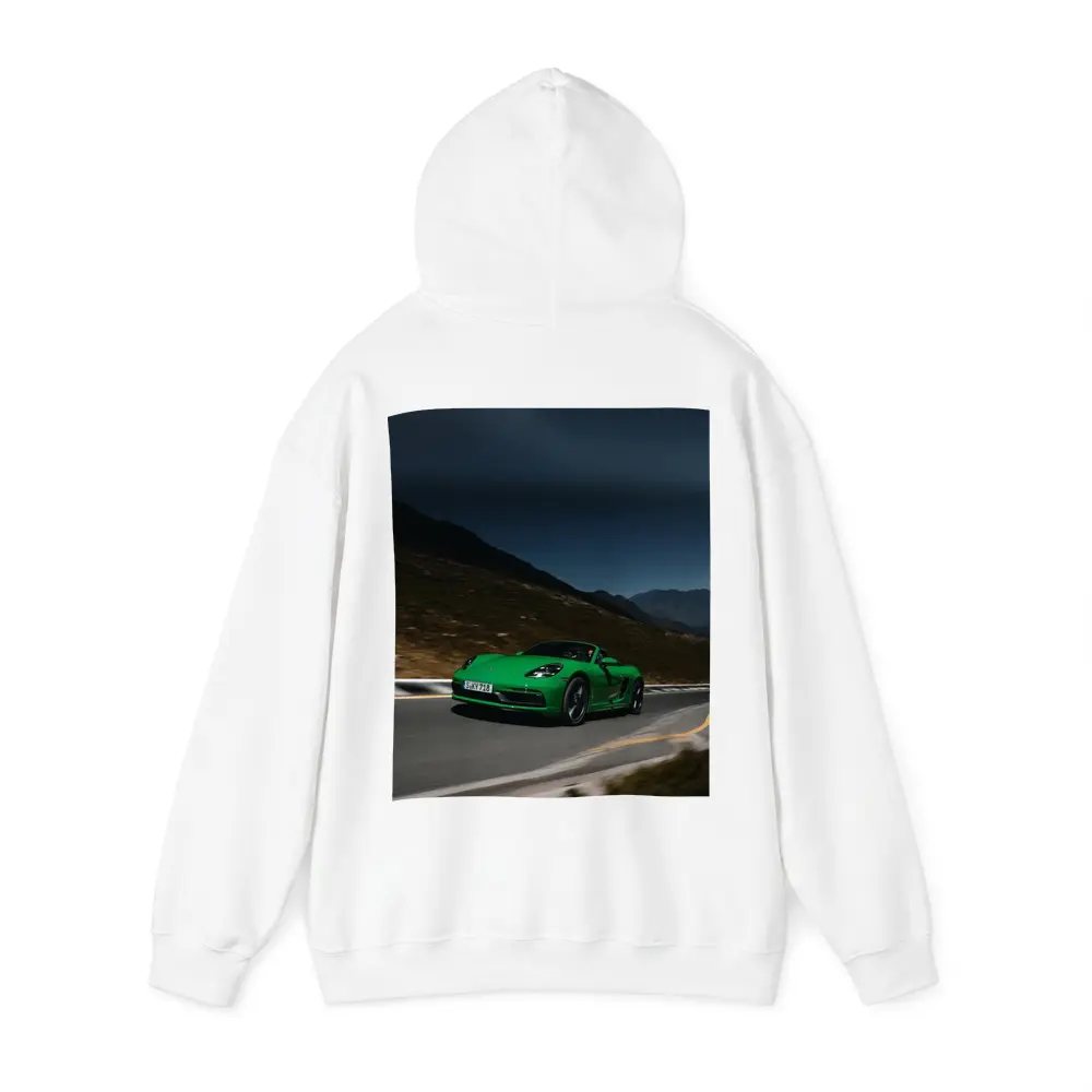 Porsche Boxster Green Mountain Road Dusk – Hoodies