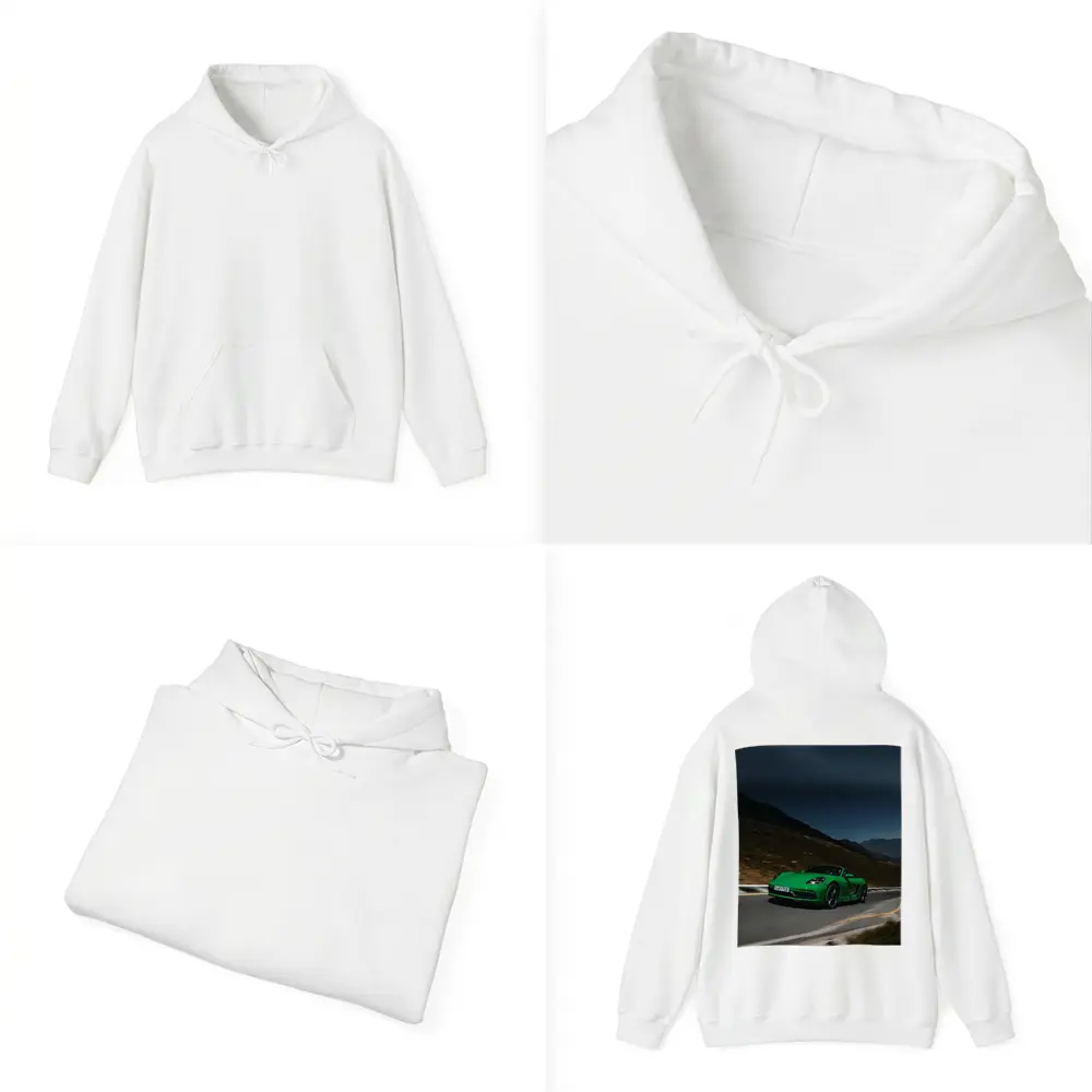 Porsche Boxster Green Mountain Road Dusk – Hoodies