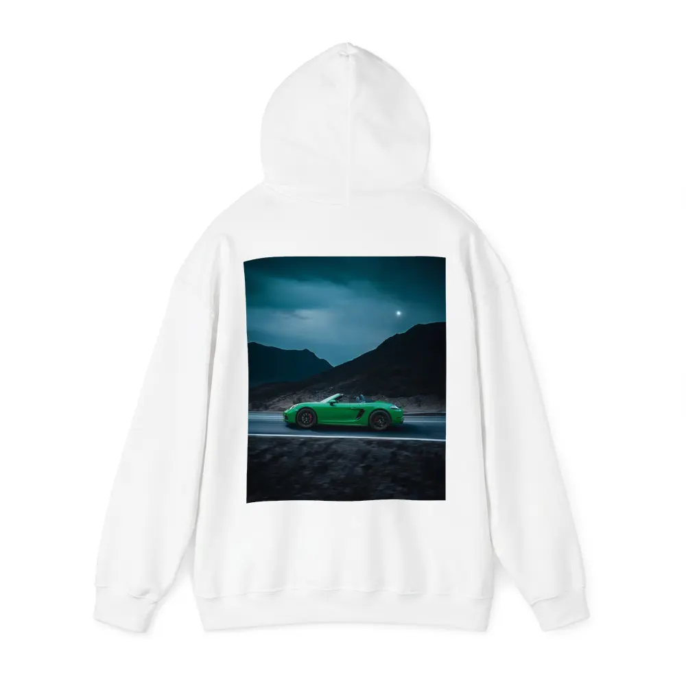 Porsche Boxster Green Mountain Road Night Drive – Hoodies
