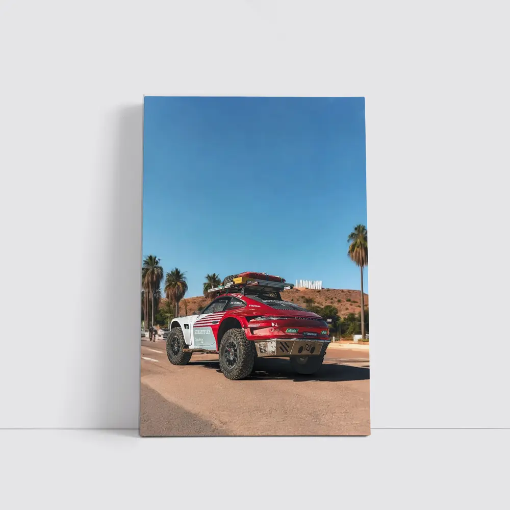 Porsche 911 Dakar Rally Car Los Angeles – Wall Art