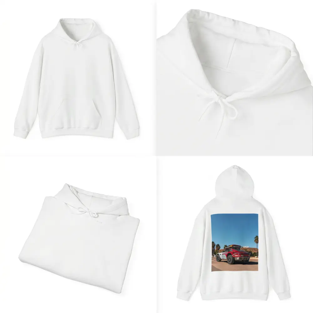 Porsche 911 Dakar Rally Car Los Angeles – Hoodies