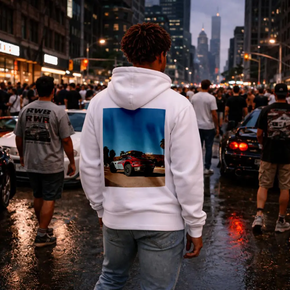 Porsche 911 Dakar Rally Car Los Angeles – Hoodies