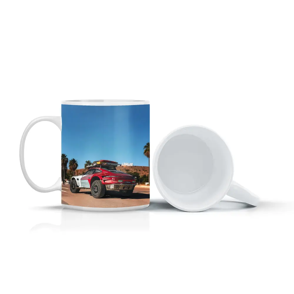 Porsche 911 Dakar Rally Car Los Angeles – Mugs
