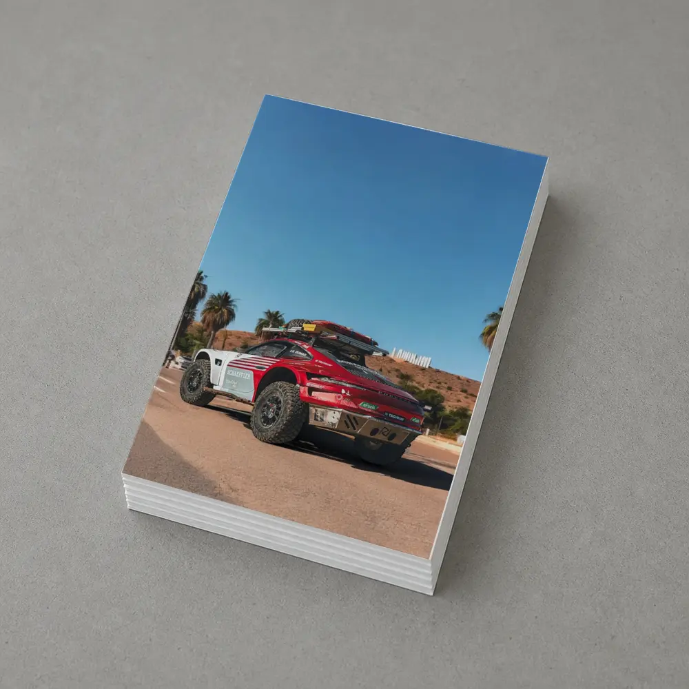 Porsche 911 Dakar Rally Car Los Angeles – Postcards