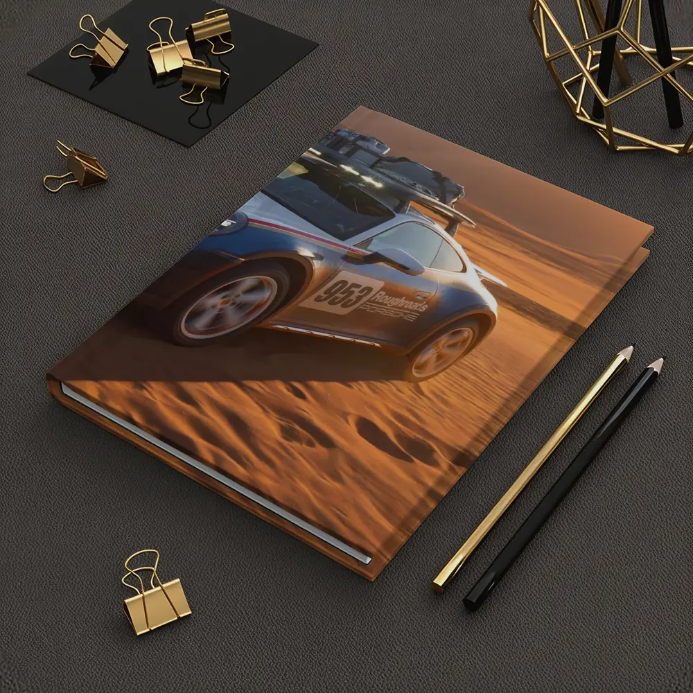 Porsche 911 Dakar Rally Car Desert Dunes – Notebooks