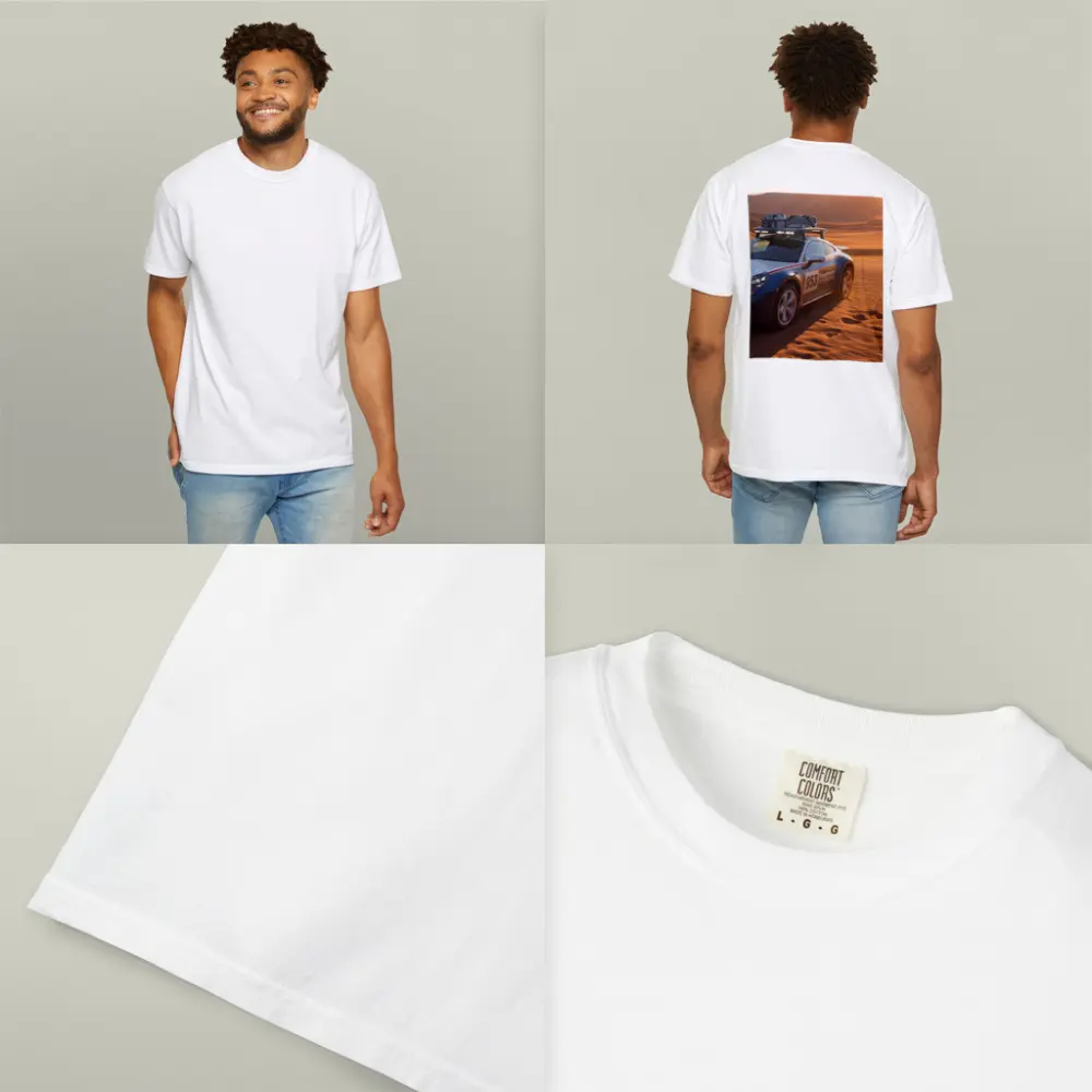 Porsche 911 Dakar Rally Car Desert Dunes – T-Shirts