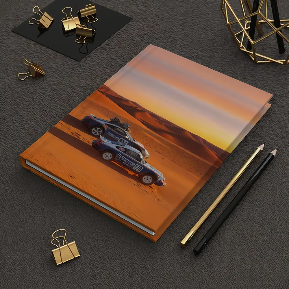 Porsche 911 Dakar Rally Desert Sunset – Notebooks