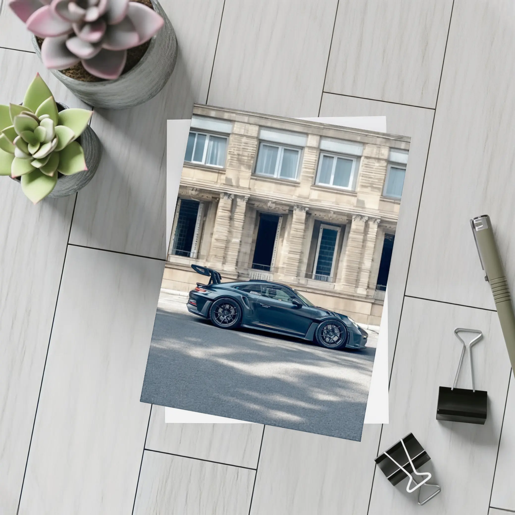 Porsche 911 GT3 RS Dark Urban Street – Postcards