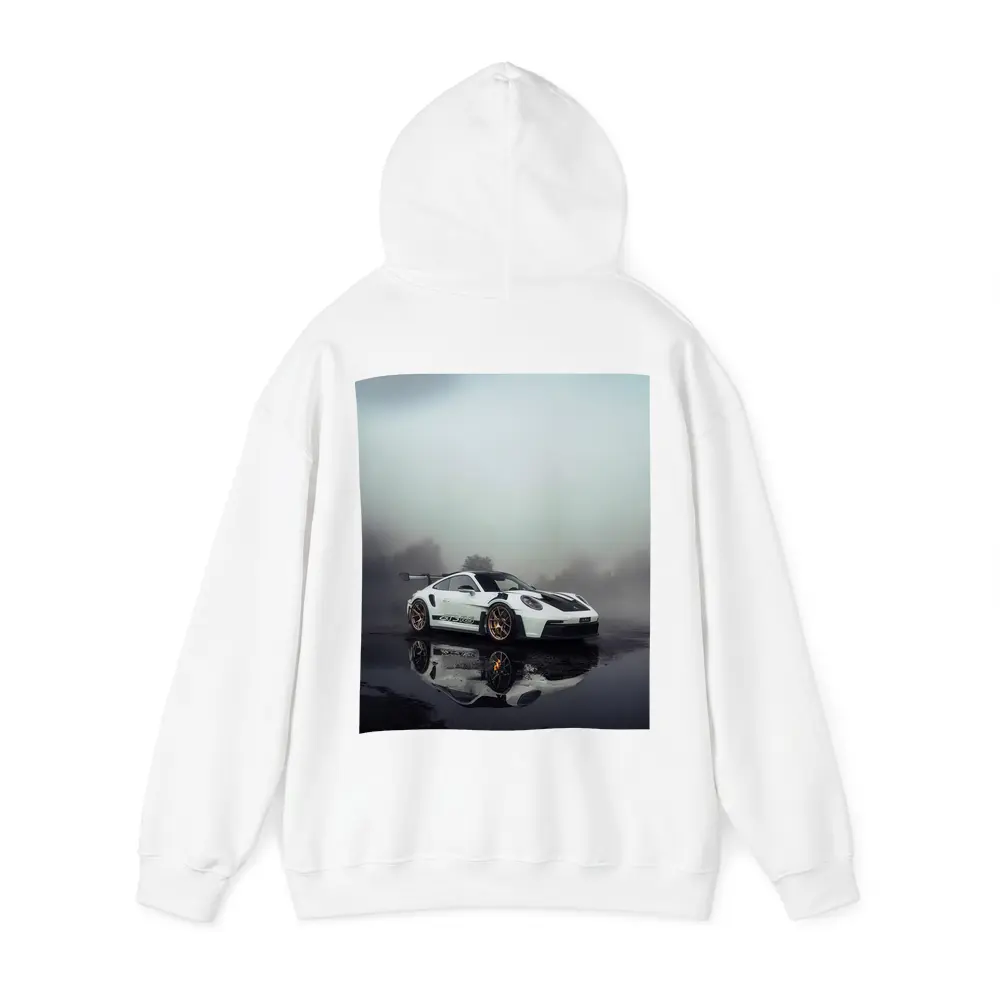 Porsche 911 GT3 RS Foggy Wet Reflection – Hoodies