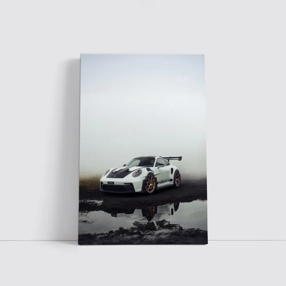Porsche 911 GT3 RS Misty Fog – Wall Art