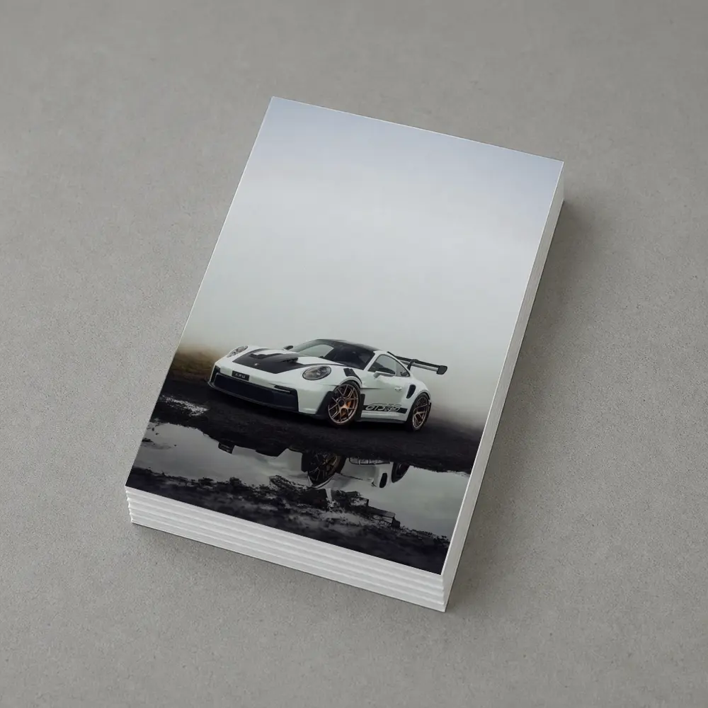 Porsche 911 GT3 RS Misty Fog – Postcards