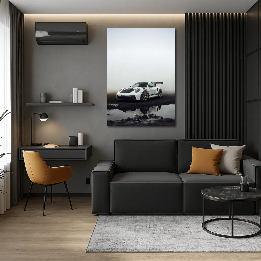 Porsche 911 GT3 RS Misty Fog – Wall Art