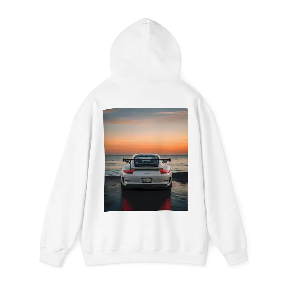 Porsche 911 GT3 RS Rear Ocean Sunset – Hoodies