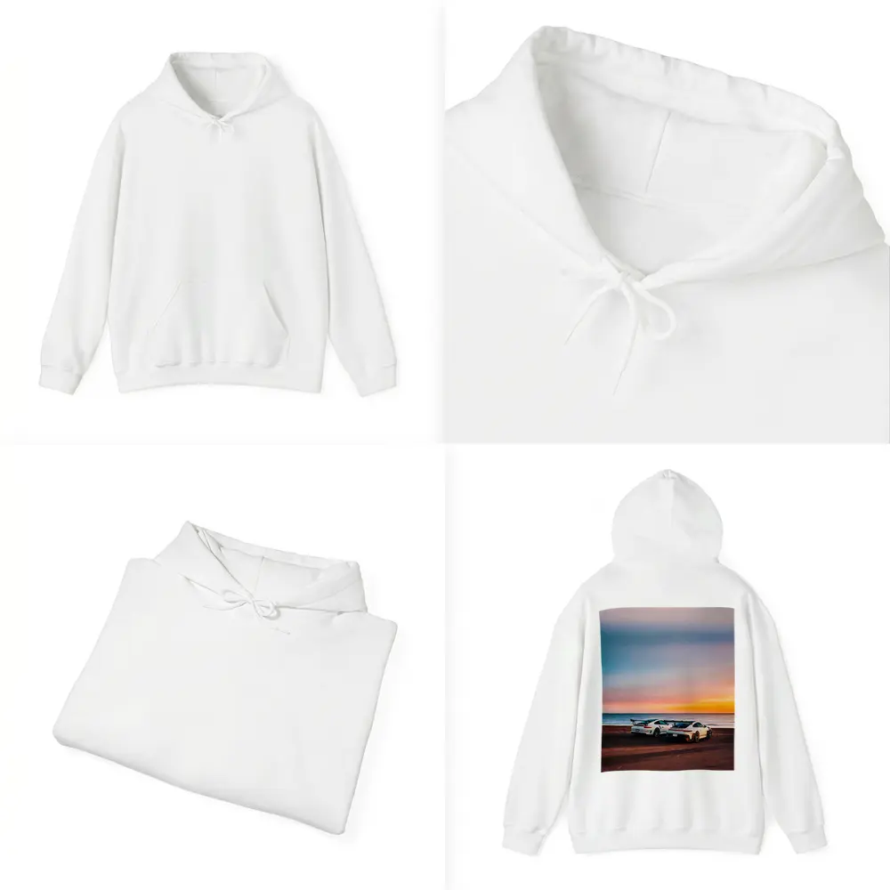 Porsche 911 GT3 RS Sunset Beach – Hoodies