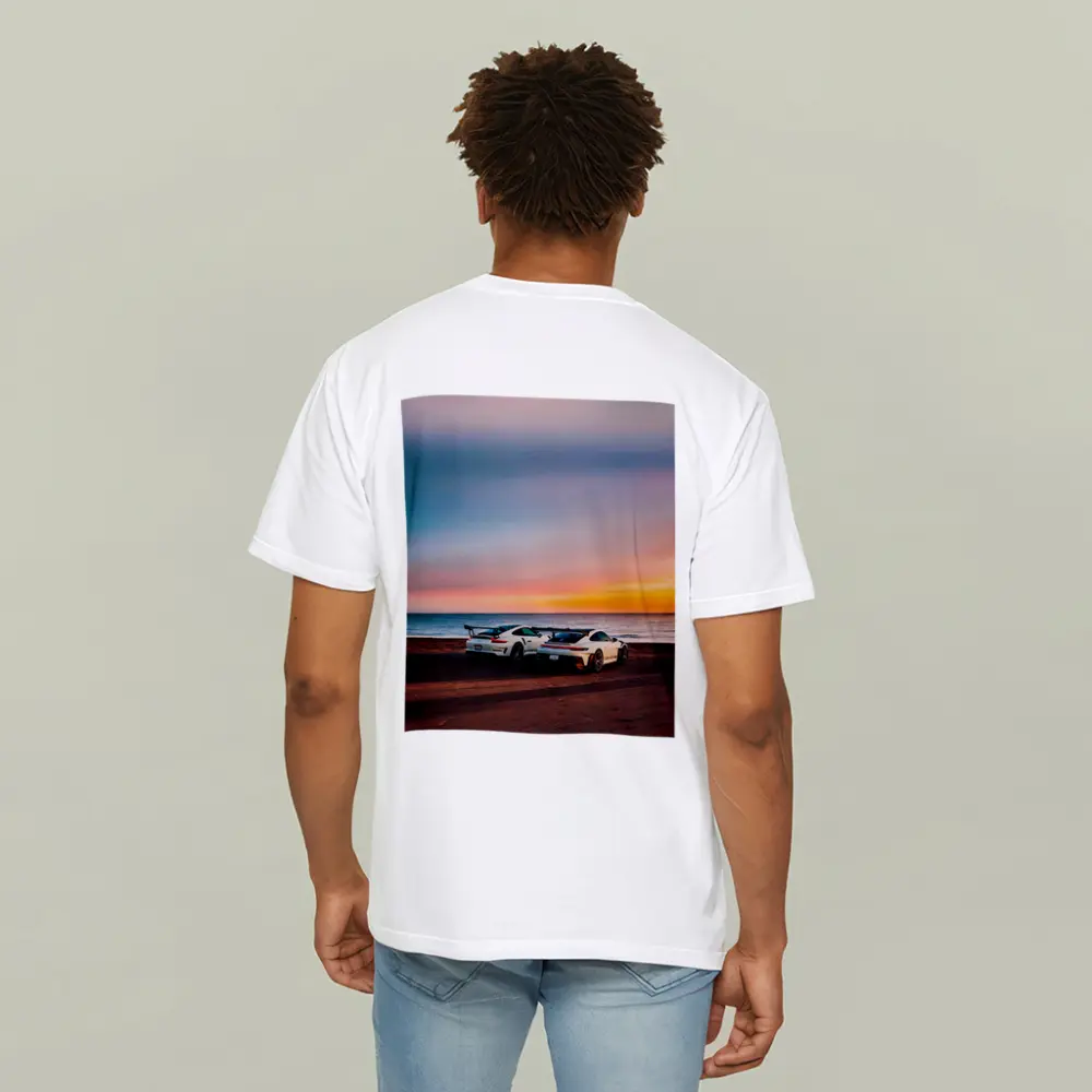 Porsche 911 GT3 RS Sunset Beach – T-Shirts