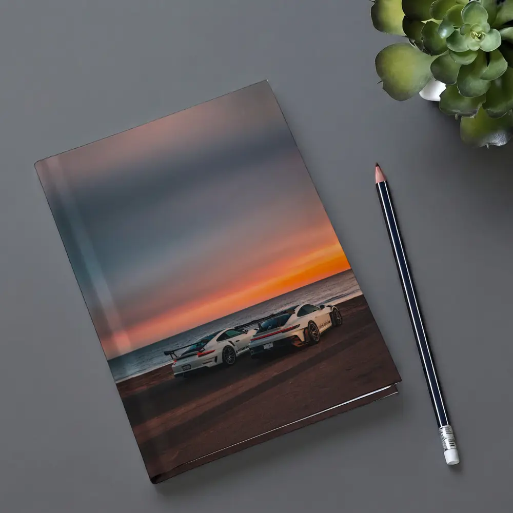 Porsche 911 GT3 RS Beach Sunset – Notebooks