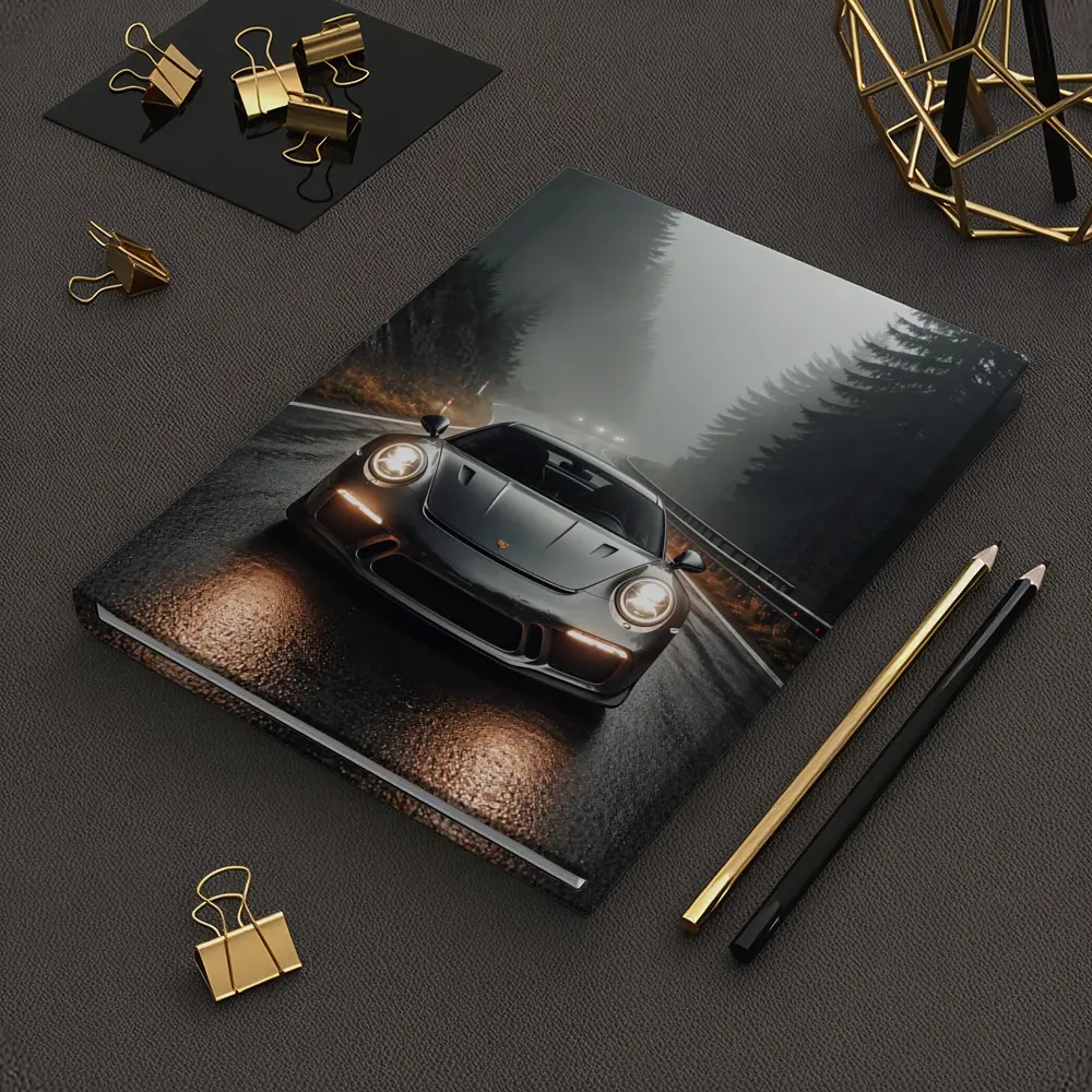 Porsche 911 GT3 Foggy Forest Road – Notebooks