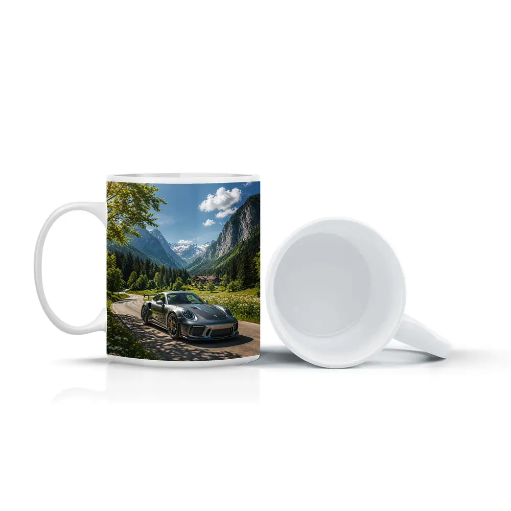 Porsche 911 GT3 Alpine Mountain Road – Mugs