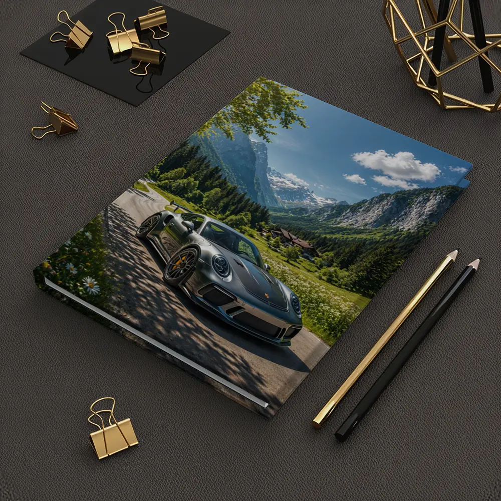 Porsche 911 GT3 Alpine Mountain Road – Notebooks