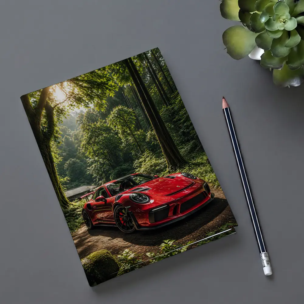 Porsche 911 GT3 Red Forest Setting – Notebooks