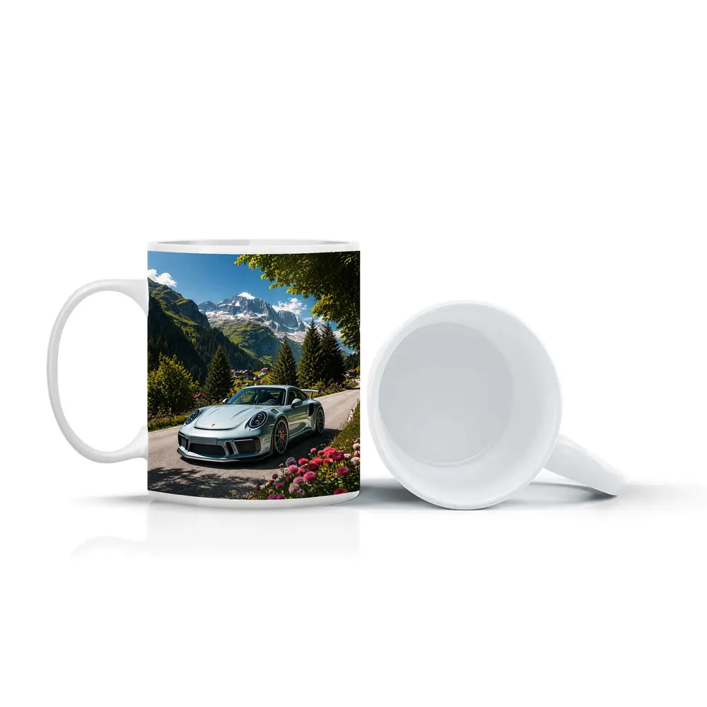 Porsche 911 GT3 Alpine Mountain Road – Mugs