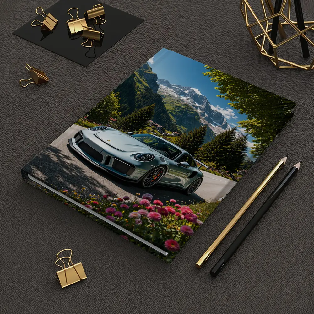 Porsche 911 GT3 Alpine Mountain Road – Notebooks
