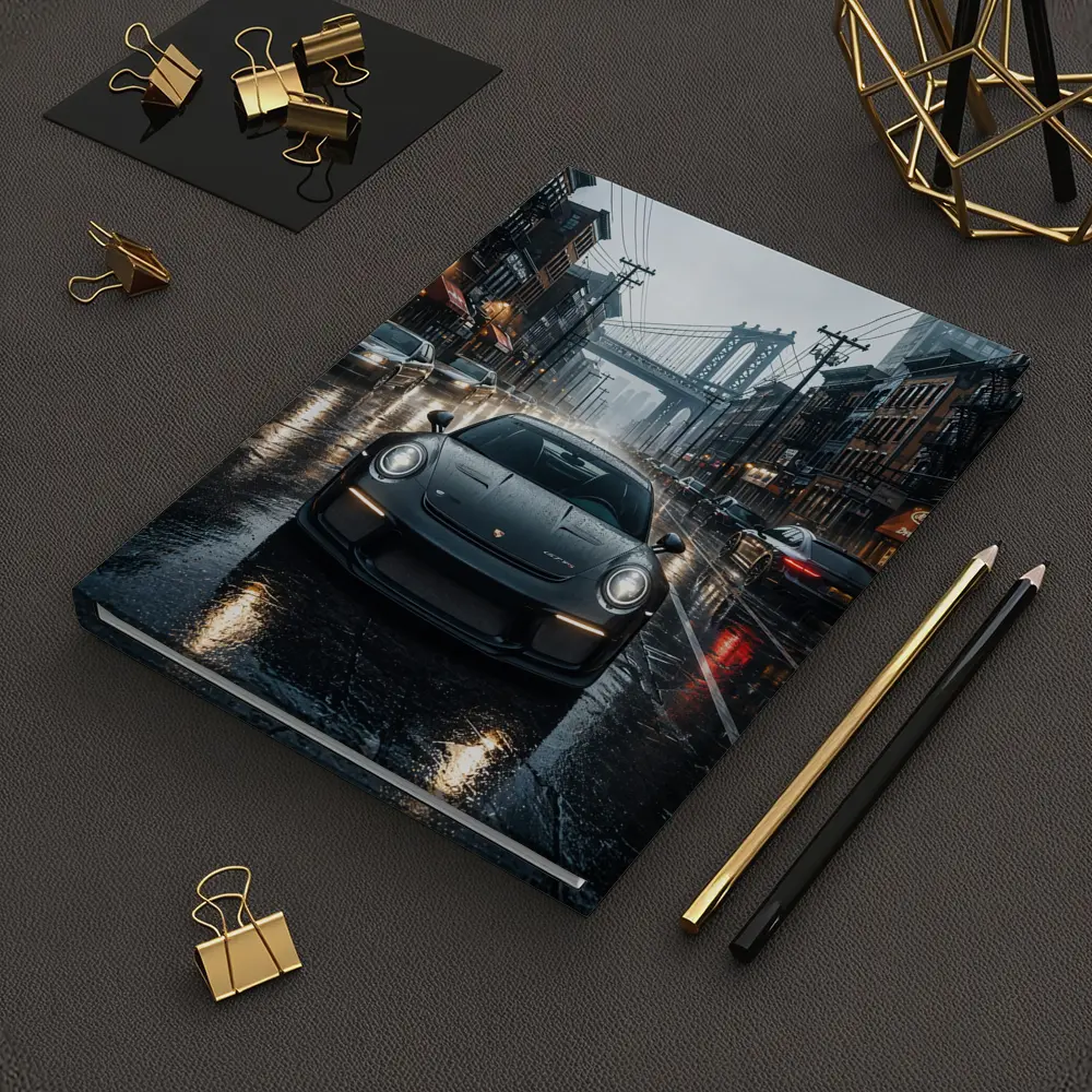 Porsche 911 GT3 Rainy City Street – Notebooks