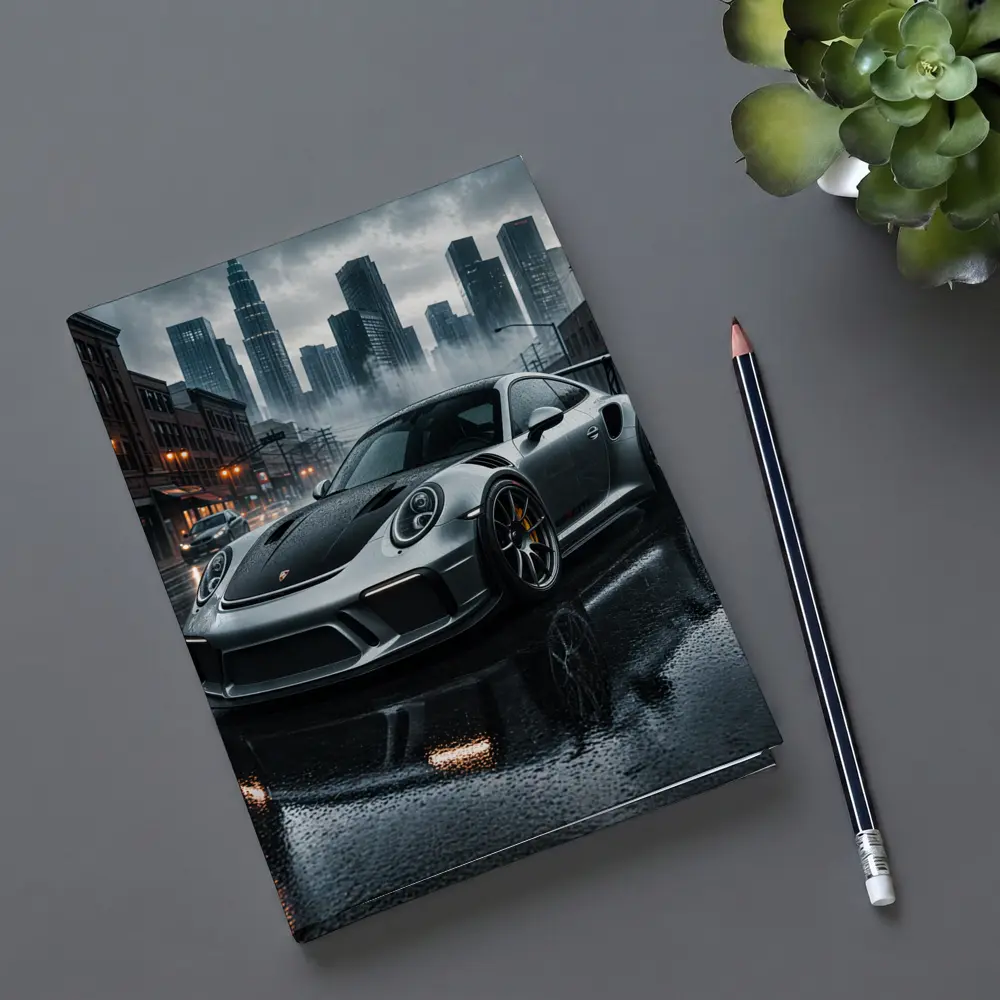 Porsche 911 GT3 Rainy City Street – Notebooks