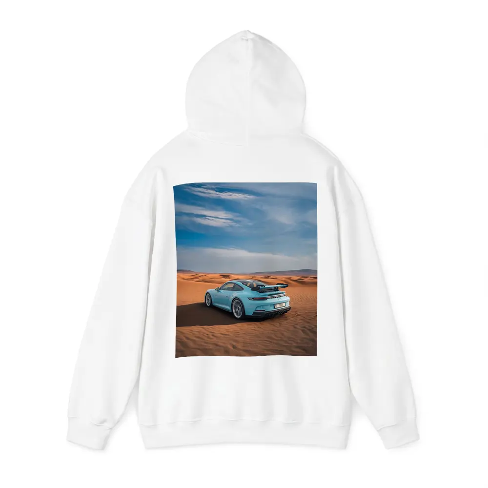 Porsche 911 GT3 Blue Desert Sand Dunes – Hoodies