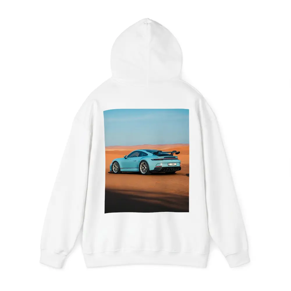 Porsche 911 GT3 Blue Desert Sand – Hoodies