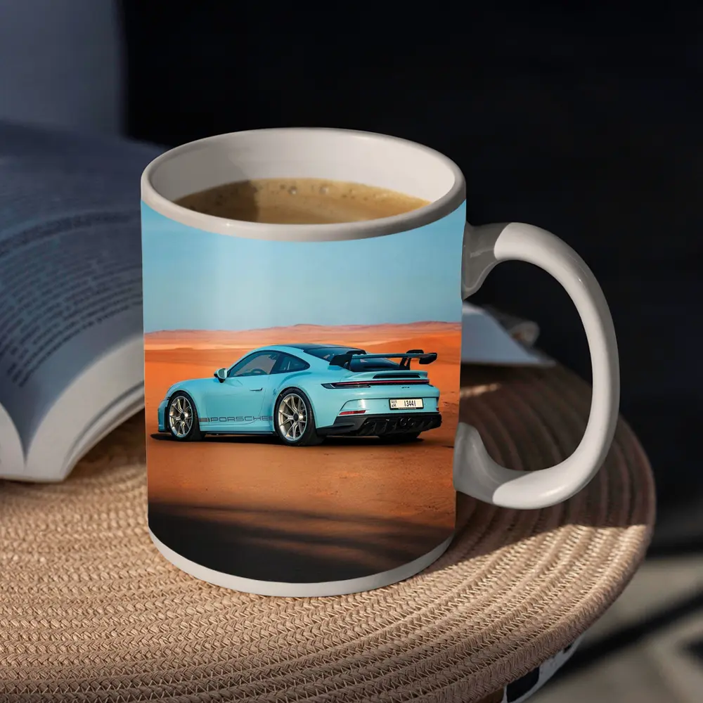 Porsche 911 GT3 Blue Desert Sand – Mugs