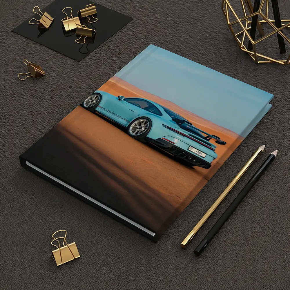 Porsche 911 GT3 Blue Desert Sand – Notebooks
