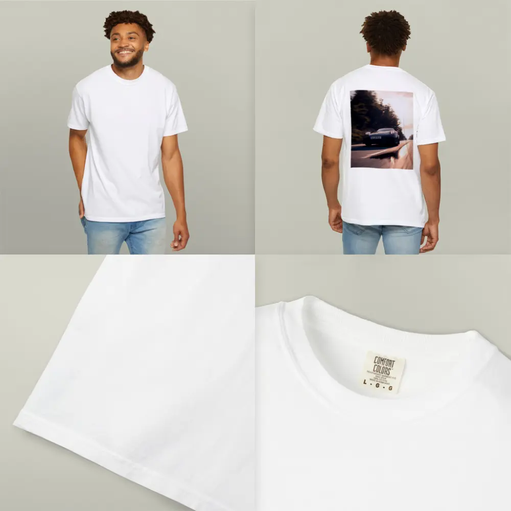 Porsche 911 GTS Speeding Down Open Road – T-Shirts