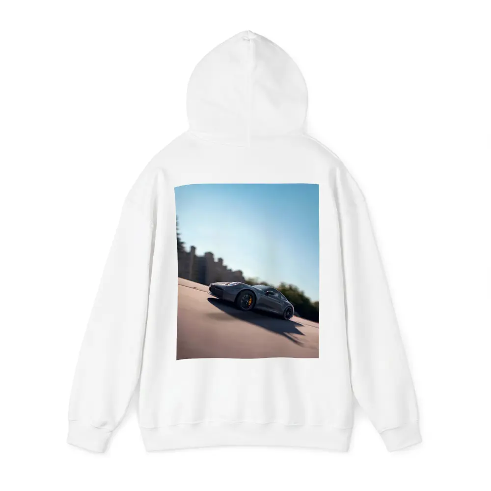 Porsche 911 GTS Speeding On Open Road – Hoodies