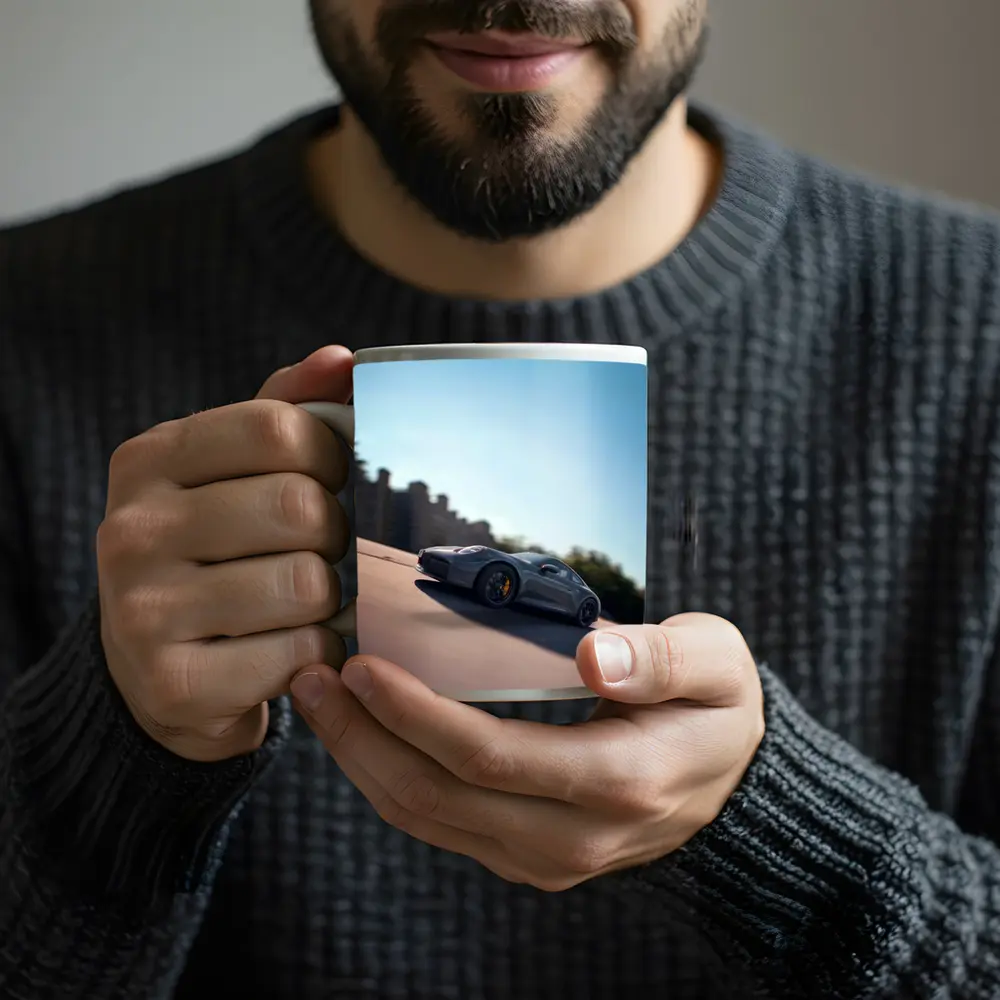 Porsche 911 GTS Speeding On Open Road – Mugs