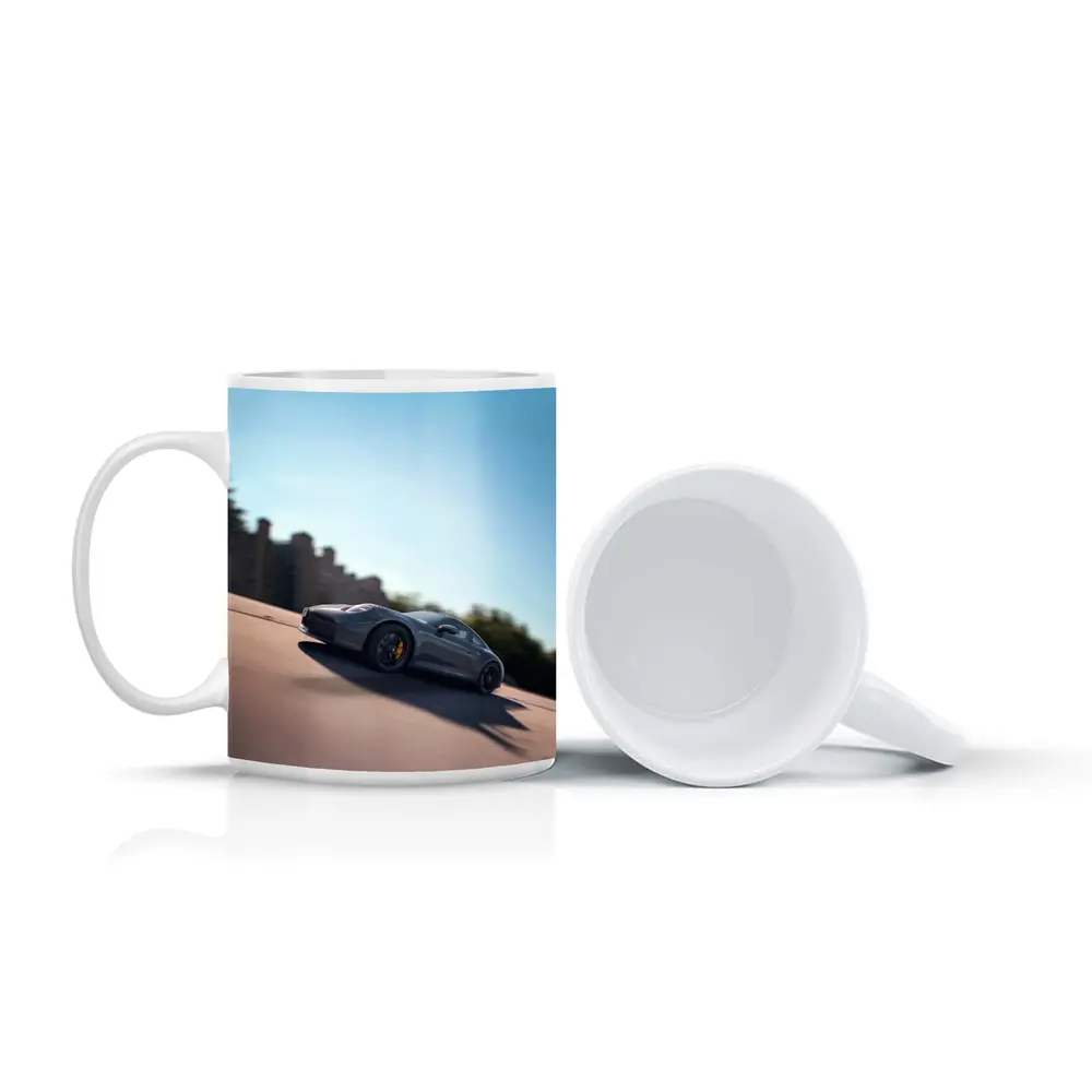 Porsche 911 GTS Speeding On Open Road – Mugs