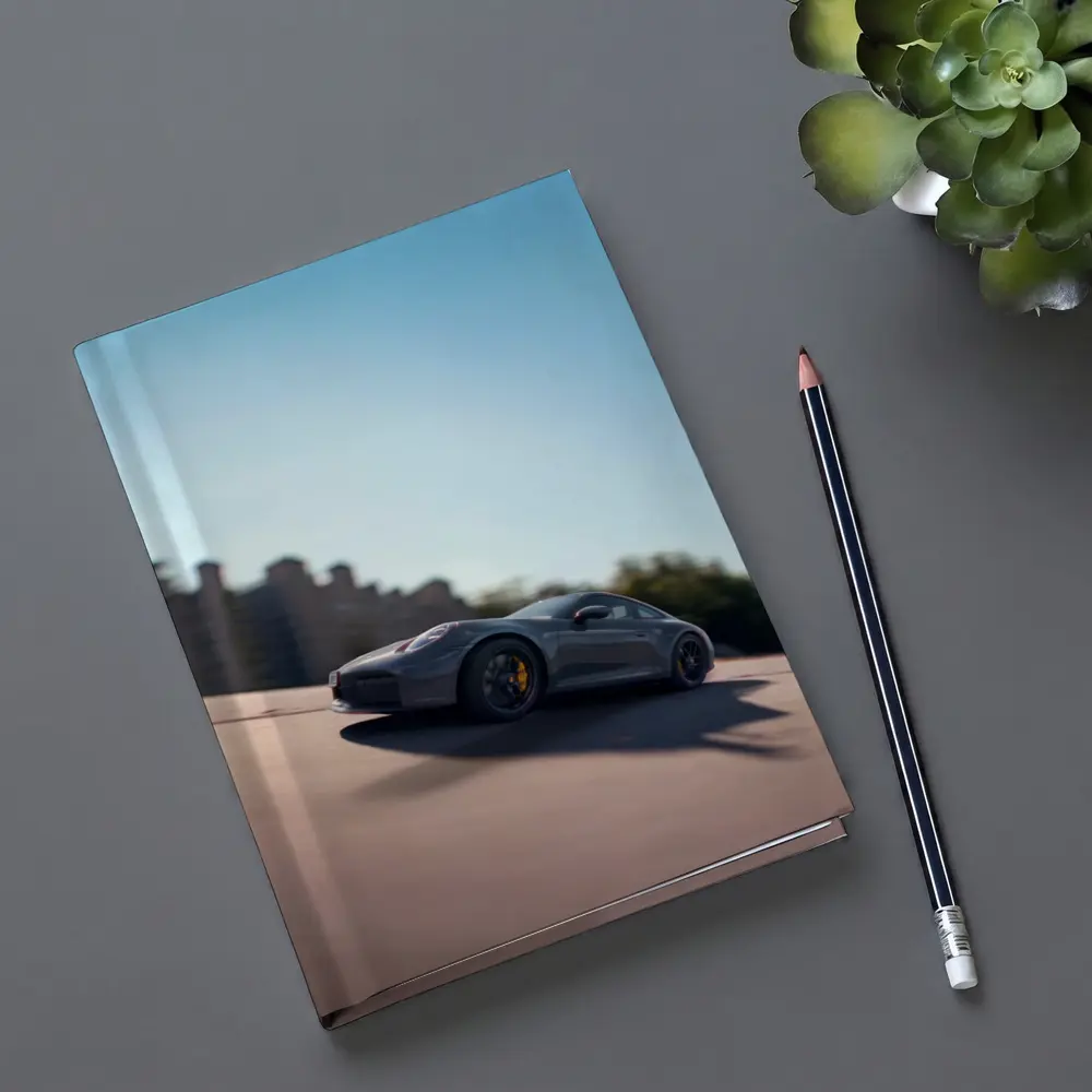 Porsche 911 GTS Speeding On Open Road – Notebooks
