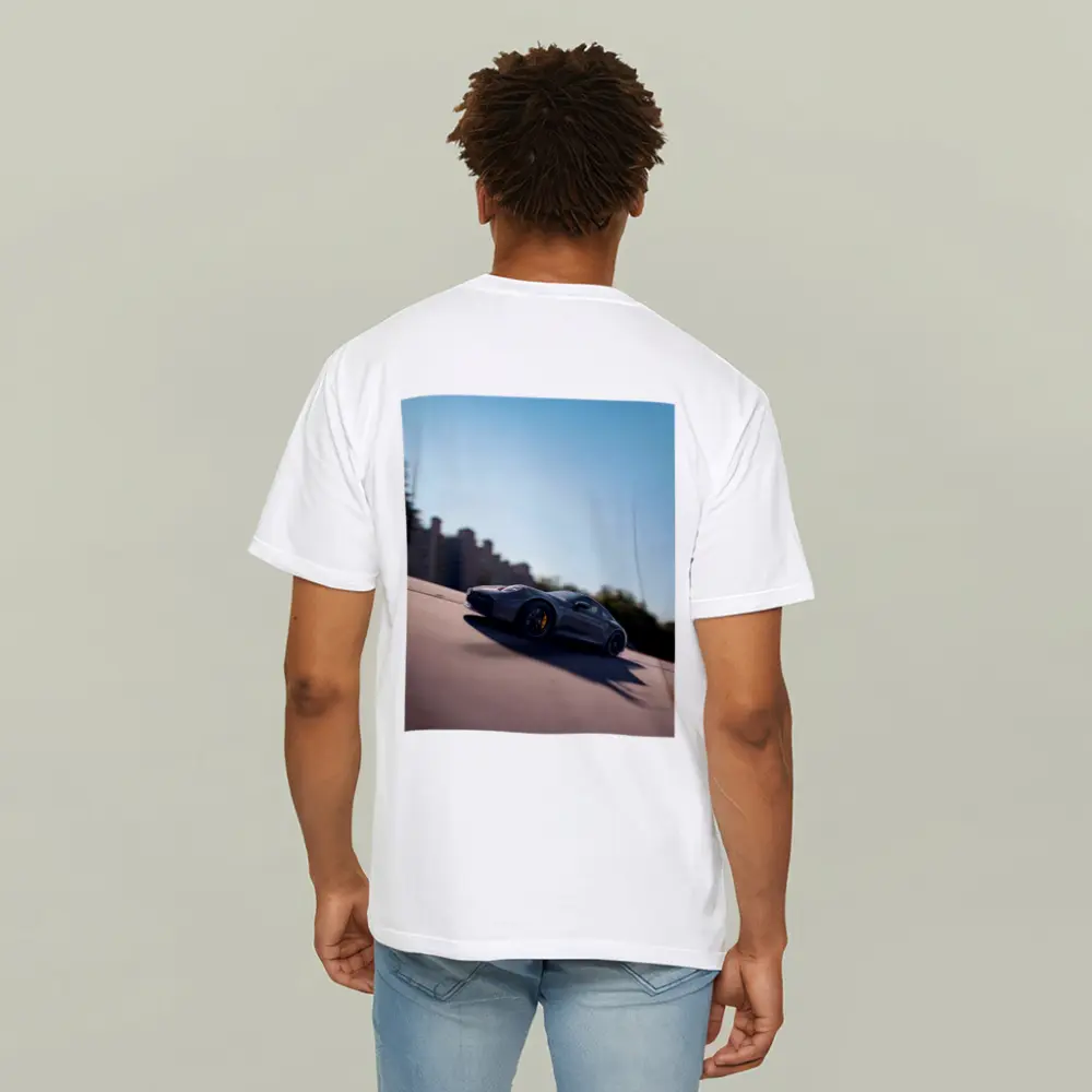 Porsche 911 GTS Speeding On Open Road – T-Shirts