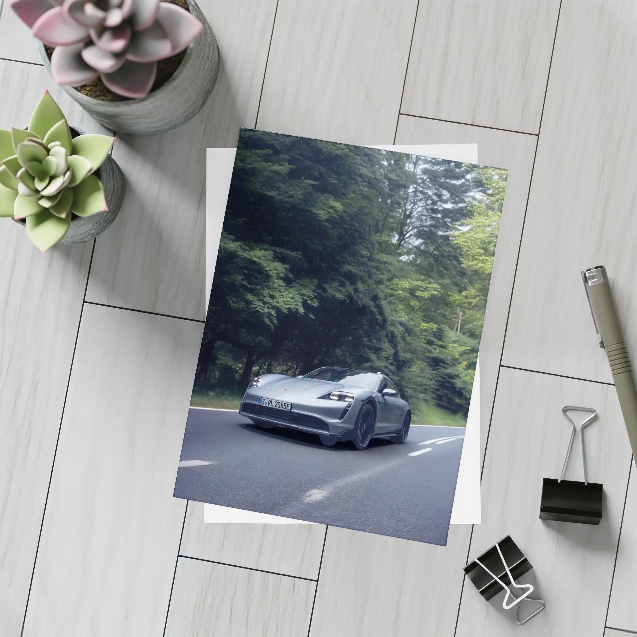 Porsche Taycan Cross Turismo Forest Road Drive – Postcards