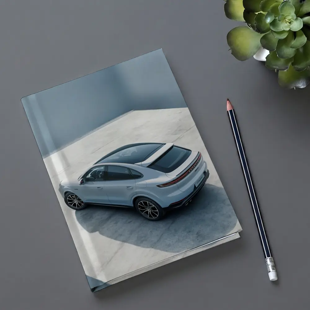 Porsche Cayenne Coupe Light Blue Studio – Notebooks