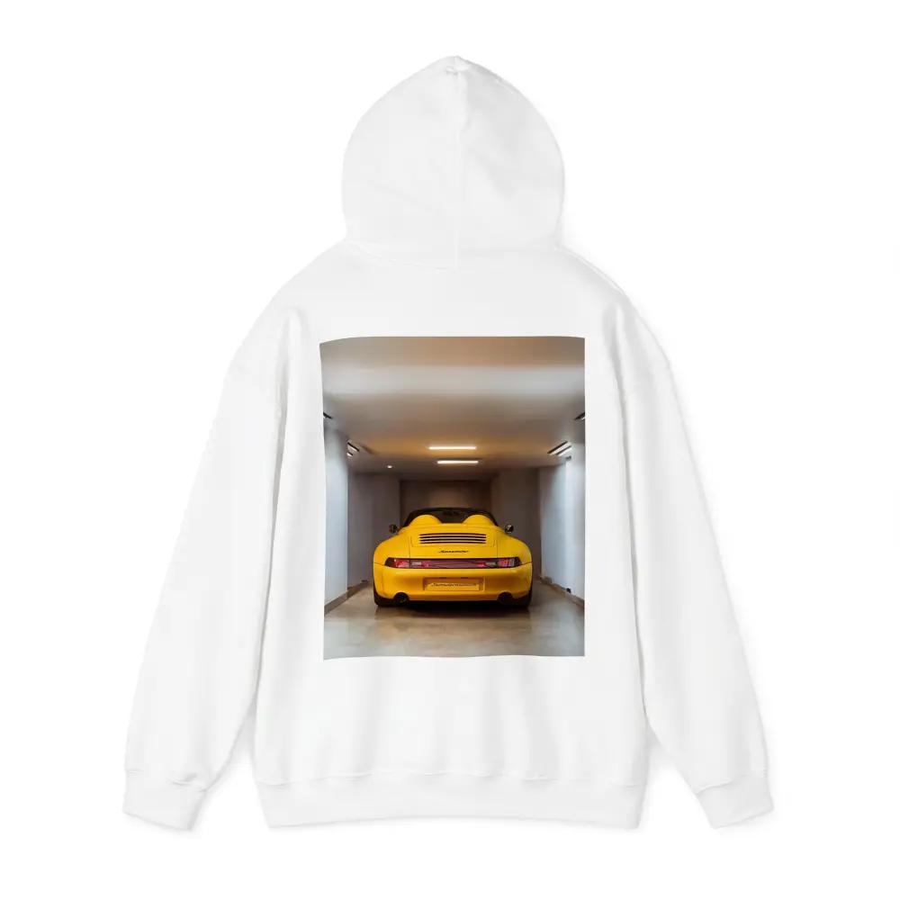 Porsche 911 Speedster Yellow Garage Interior – Hoodies