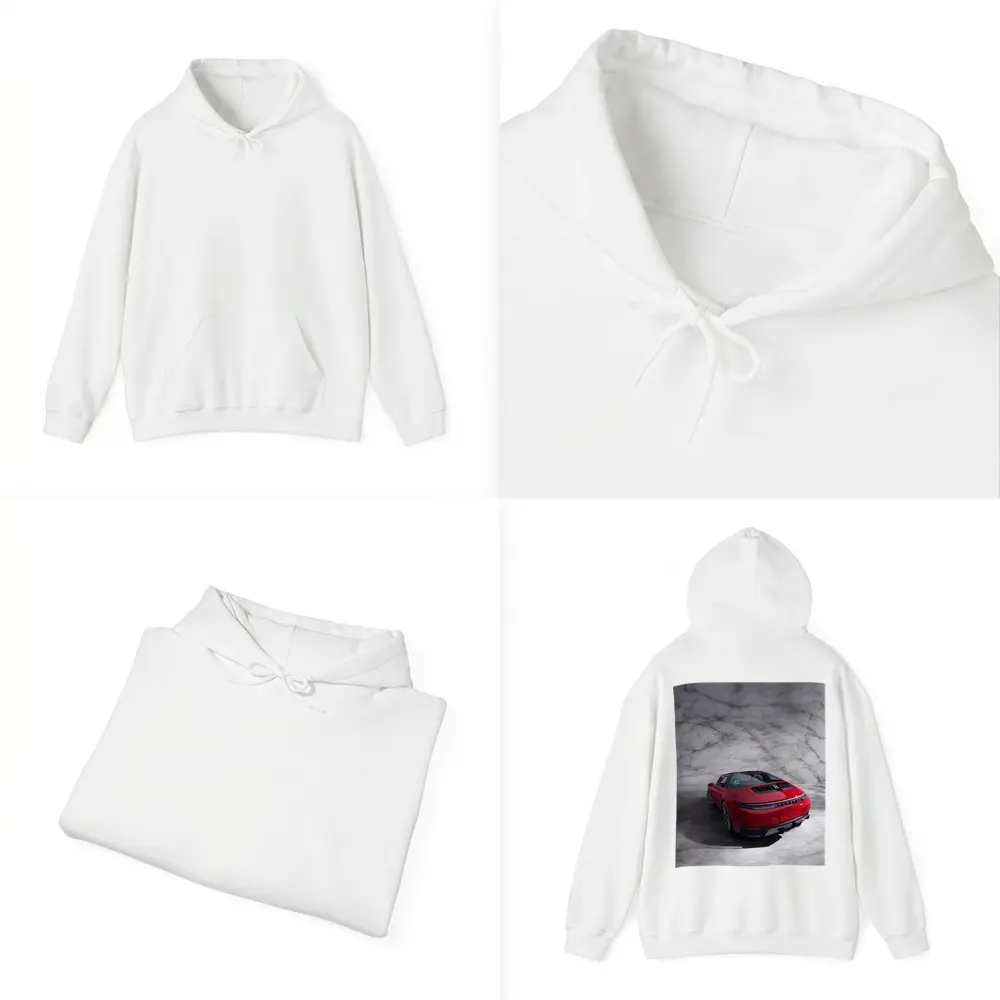 Porsche 911 Targa Red Marble Studio – Hoodies