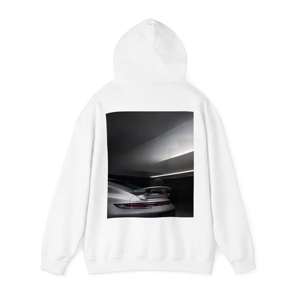 Porsche 911 Rear Spoiler Dark Garage – Hoodies