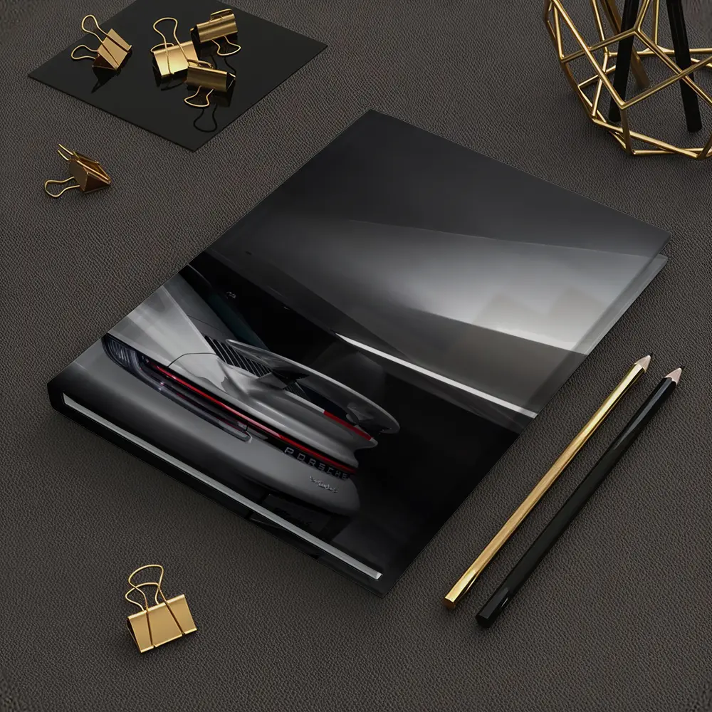 Porsche 911 Rear Spoiler Dark Garage – Notebooks