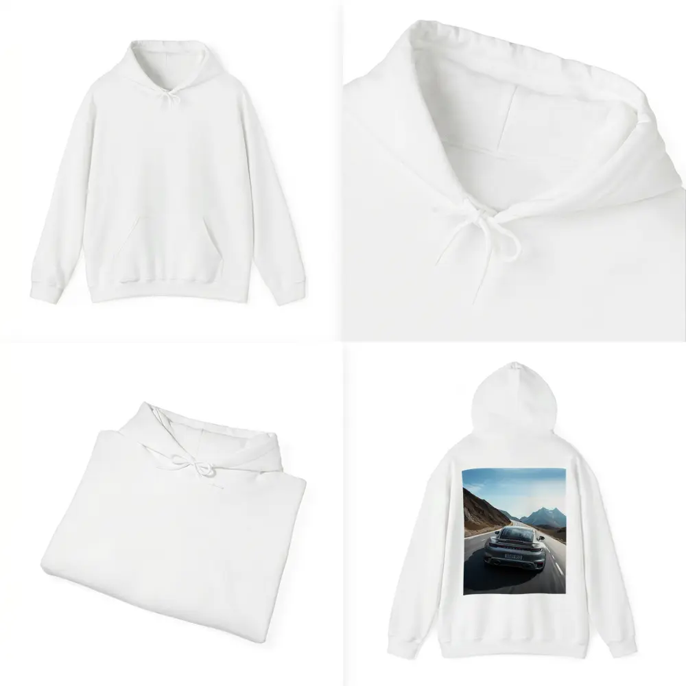 Porsche 911 Turbo S Mountain Road Drive – Hoodies