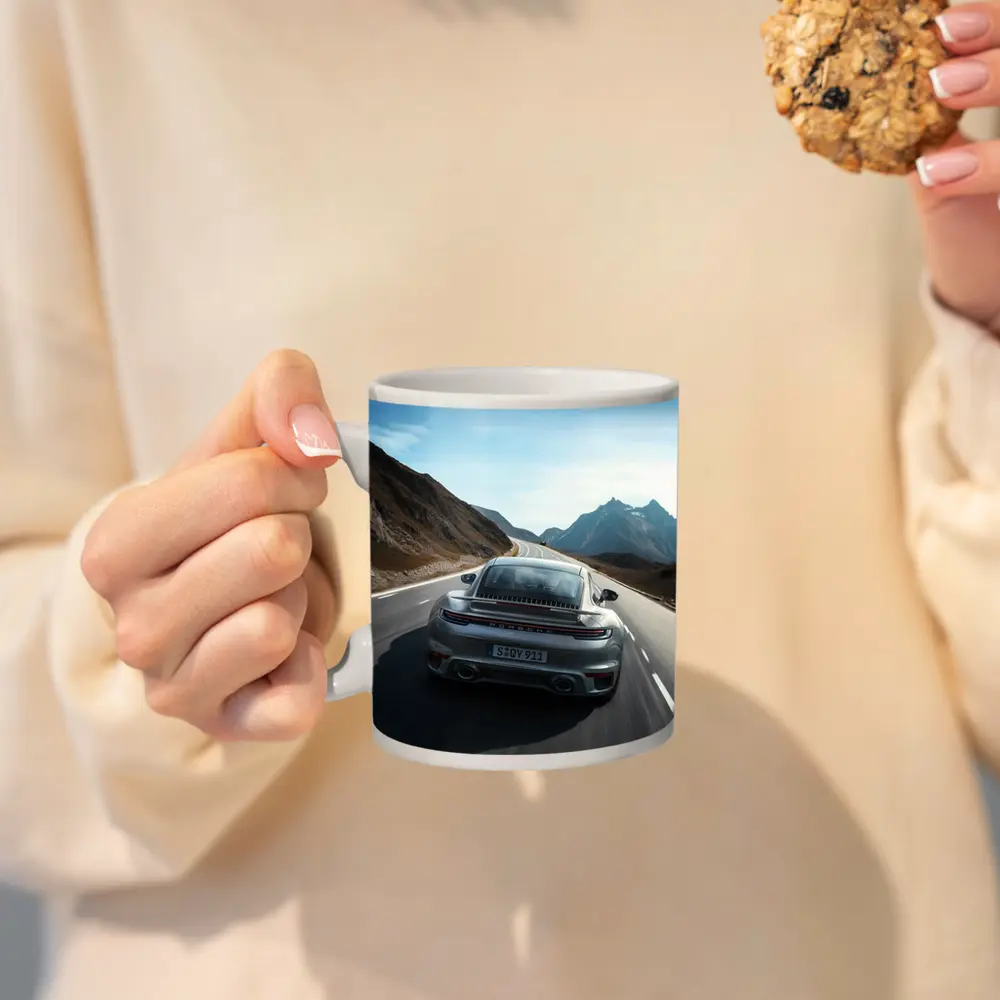Porsche 911 Turbo S Mountain Road Drive – Mugs