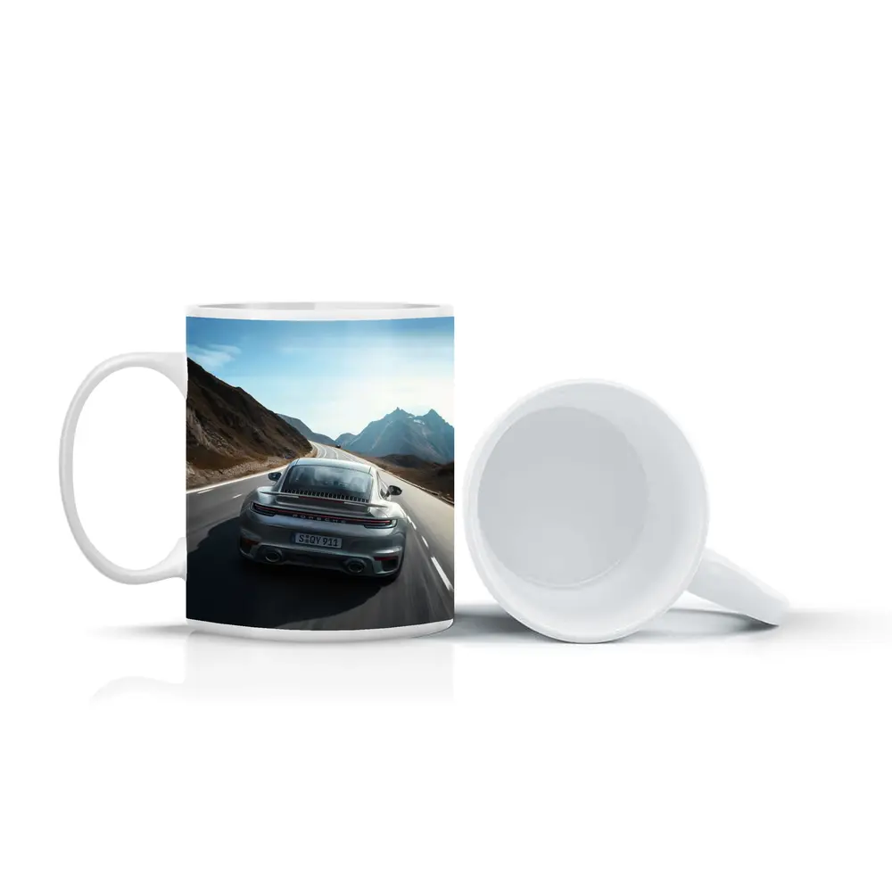 Porsche 911 Turbo S Mountain Road Drive – Mugs